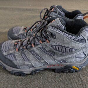 Merrell Men's Moab 2 Mid Waterproof Hiking Boot, Beluga, 12